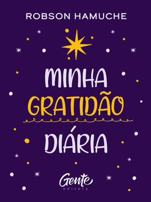 cover image of Minha gratidão diária